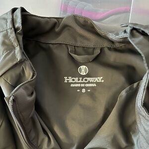 Holloway Charcoal Gray Lightweight Jacket Unisex Small